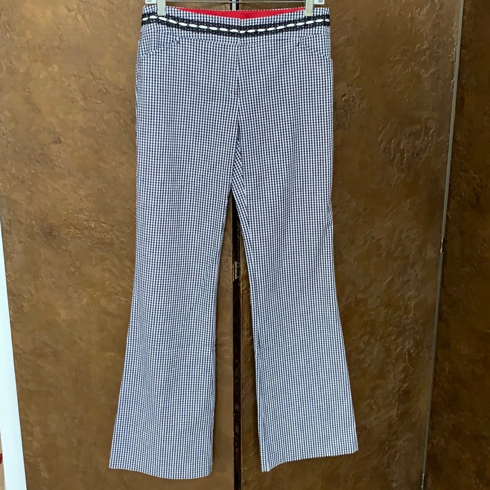NWOT! BLACK & WHITE GINGHAM ❤️PANT...MINT PERFECT!